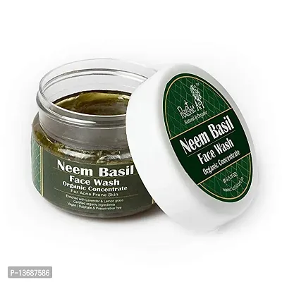 Rustic Art Organic Face Wash Concentrates for Deep Cleansing  De Tanning with Neem Basil  Sandal - 50 gms Each-thumb3