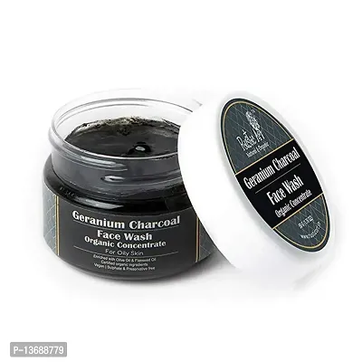 Rustic Art Geranium Charcoal Face Wash Concentrate 50 Gm, (Pack Of 2)-thumb2