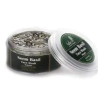 Rustic Art Organic Neem Basil Face Wash Concentrate for Deep Cleansing | Anti-Bacterial Anti-Fungal | 50gm (Pack of 2)-thumb2