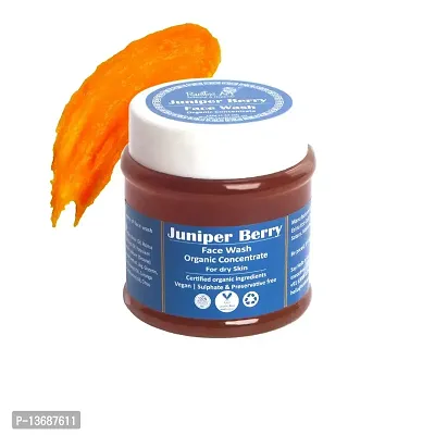 Rustic Art Organic Juniper Berry Face Wash Concentrate Dry Skin Gm