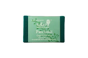 Rustic Art Organic Patchouli Soap | Almond & Sal Butter | Pack of 2 * 100g-thumb2