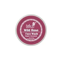 Rustic Art Organic Wild Rose Face Wash Concentrate 125g | Normal to Dry Skin | Enriched with Mango Butter-thumb4