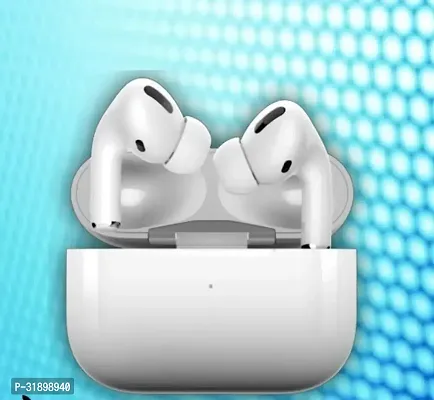 Airpods Wireless Earbuds with Massive Playback of upto 40 Hours(WHITE)