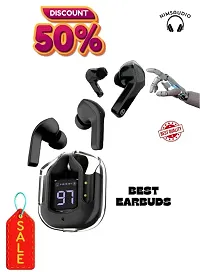 Ultrapod Pro Bluetooth Earbuds TWS True Wireless HD Display 5-3 Touch Control-thumb1