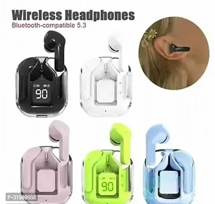 Stylish Wireless Bluetooth Ear Bud, Pack Of 1-Assorted-thumb0