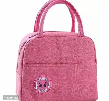 Lunch Bag for Kids Stylish Heat Insulated Tiffin Bags for Travel School  College Office Thermal Bag Picnic Organizer Storage pink