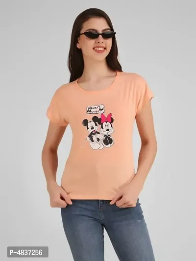 micky mause printed woman t-shirt