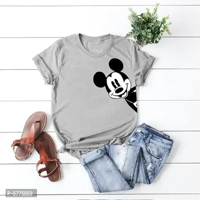 MICKEY PRINTED WOMEN TSHIRT