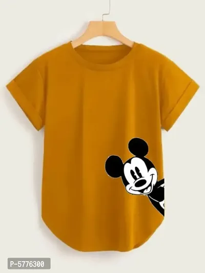 SIDE MICKEY WOMEN TSHIRT