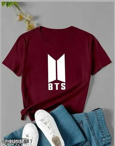 NEW BTS , PRINTED WOMEN T-SHIRT-thumb0