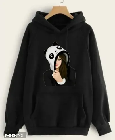 FULL HOODIE _ PRINTED..WITH POCKET FOR WOMEN