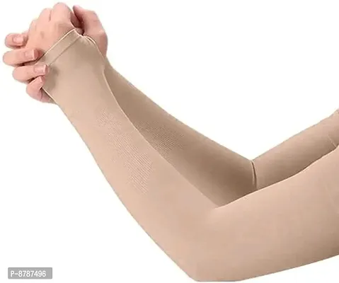 Classic Full Hand Arm Sleeve Gloves for Unisex-thumb0