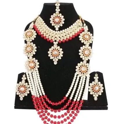 Rajwadi Style Alloy Jewellery Sets