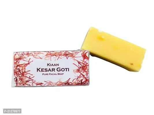 Med Express 365? Kesar Goti Facial Soap For Glowing Skin, 25gm (Pack of 5)-thumb0