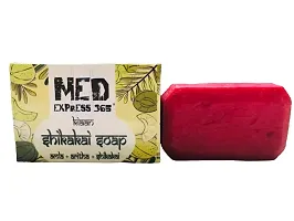 Med Express 365? Kiaan Amla Aritha Shikakai Soap For Hair, 75g (Pack of 10)-thumb2