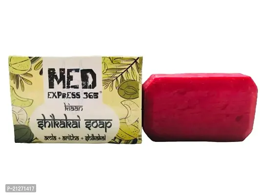 Med Express 365? Kiaan Amla Aritha Shikakai Soap For Hair, 75g (Pack of 10)-thumb3