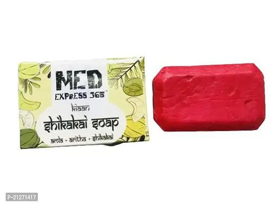 Med Express 365? Kiaan Amla Aritha Shikakai Soap For Hair, 75g (Pack of 10)