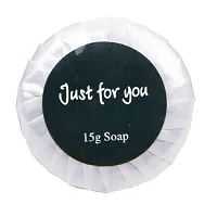 Just For You Hotel Soap Bar | Individually Wrapped Hotel Toileteries 15g, (Pack of 50)-thumb1