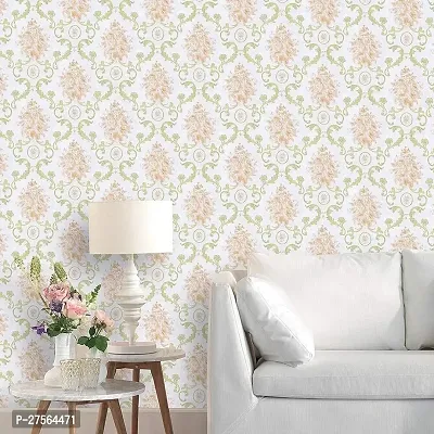 Designer Brown Vinyl Wall Stickers Wallpaper-thumb4