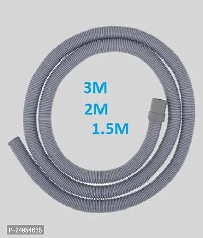 Sarvagya- Universal Front Load Washing Machine Drain Pipe Compatible For Lg, Samsung, Ifb, Bosch, Godrej, Panason(Multipul Size1.5, 2,3,5,8,10,12,15Mtr) Grey(Only For Front Load W Machine)-thumb4