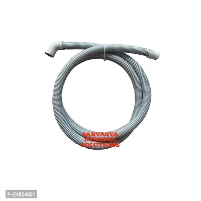 Sarvagya - 1.5M/2M/3M Washing Machine Dishwasher Drain Hose Waste Pipe Extra Long Kitchen Outlet Drain Hose Water Connector Pipe Bathroom