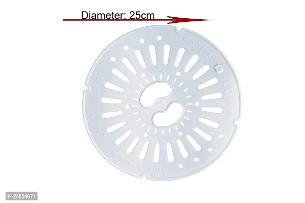 Ys Home Applainces Top Load Semi Automatic Washing Machine Spin Cover Spinner Dryer Safety Cap (Diameter: 25Cm)(Grey)-thumb2