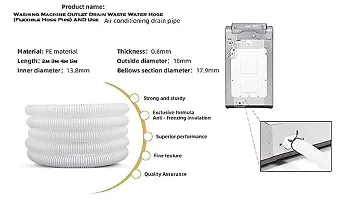 Sarvagya - 1 Meter Top Load Fully And Semi Automatic Washing Machine Flexible Outlet Drain Hose Pipe/Extension Pipe (1 Meter)-thumb1