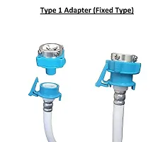 Tap Adapter Connector Fully Automatic Washing Machine Inlet Hose Faucet Blue Combo Pack Of 2-thumb1