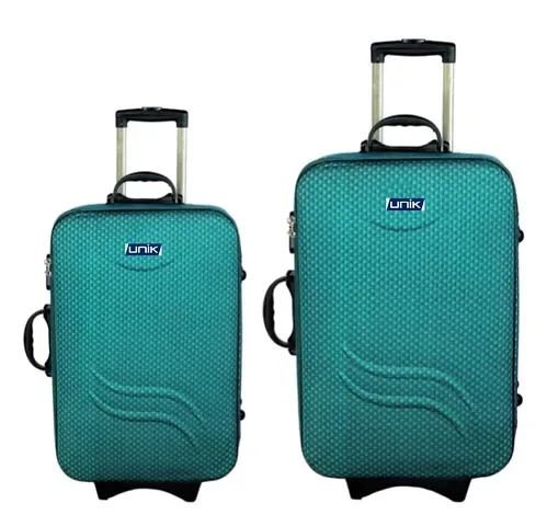 Soft Body Set of 2 Luggage - NEW Travel Trolley Bag Anti-scratch Trolley Suitcase Combo (Size 20,24)