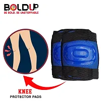 BOLDUP Skating and cycling  Protective kit for men and women Blue Helmet-thumb2