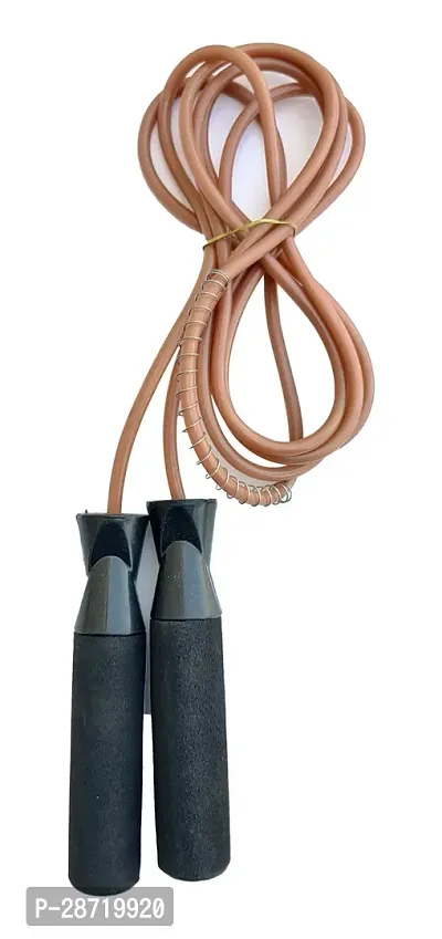 Boldup Combo of  Steel Wire  Skipping Rope and Handgrip-thumb2