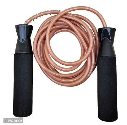 Boldup Combo of  Steel Wire  Skipping Rope and Handgrip-thumb3