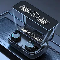 M10 wireless bluetooth and heaphones V5.1 Bluetooth eName: M10 wireless earbuds BLUETOOTH WITH 2200MAH BATTERY CAPACITY UPTO 15 HOURS PLAYTIME-thumb3
