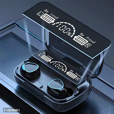 M10 wireless bluetooth and heaphones V5.1 Bluetooth eName: M10 wireless earbuds BLUETOOTH WITH 2200MAH BATTERY CAPACITY UPTO 15 HOURS PLAYTIME-thumb4