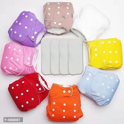 Tip n Topreg; Cloth Diapers for Babies Reusable and Adjustable (2 diapers + 4 inserts)