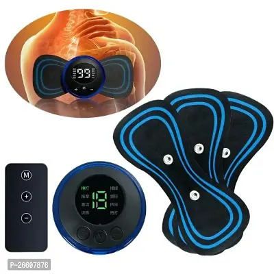 Full Body Mini Butterfly TENS Massager with 8 Modes, 19 Levels Electric Rechargeable Portable EMS Patch for Shoulder(PACK OF 1)-thumb4