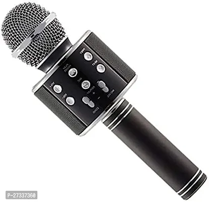 Rambot Wireless Bluetooth WS-858 Microphone MIC Recording Condenser Handheld Microphone(pack of 1)-thumb0