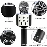 Modern Wireless Bluetooth Microphone with Speaker, Assorted, Pack of 1-thumb2