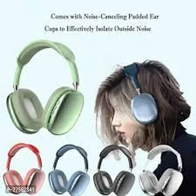 Classy Solid Wireless Bluetooth Headset, Pack of 1-Assorted-thumb0