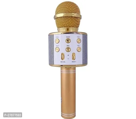 WS-858 Audio Recording Bluetooth Speaker for Karaoke Mic with Speaker  Radio Mic PACK OF 1-thumb3