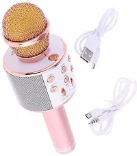 WS-858 Microphone MIC Recording Condenser Handheld Microphone Speaker Mic PACK OF 1-thumb3