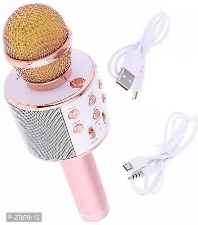 WS-858 Microphone MIC Recording Condenser Handheld Microphone Speaker Mic PACK OF 1-thumb4