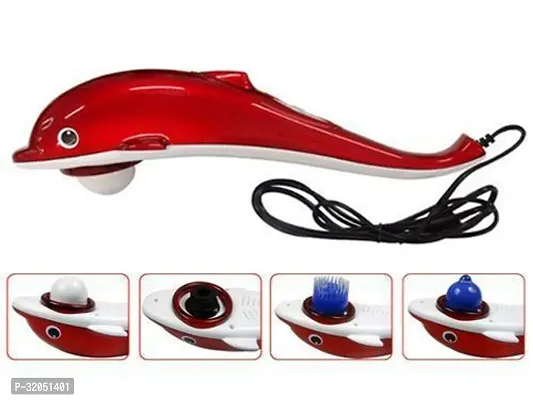 Dolphin Handheld Massager with Vibration Magnetic Far Infrared Therapy-thumb0