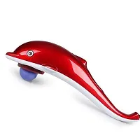 Dolphin Handheld Massager with Vibration Magnetic Far Infrared Therapy-thumb2