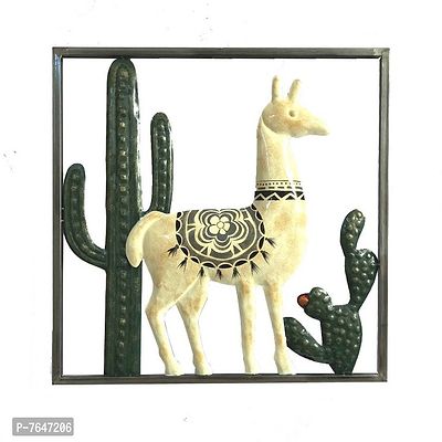 Handicrafy Ethnic Handcrafted Metal Vastu Frame Wall Decor Art  Sculpture for Home Living Room Decor-thumb3