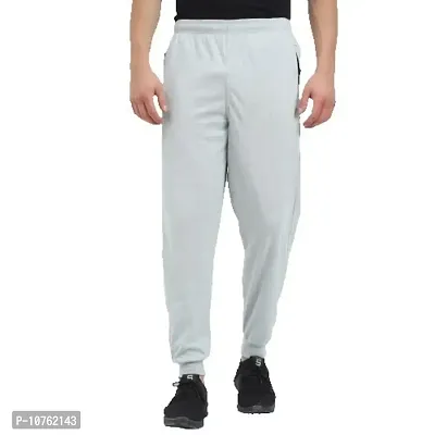 Mahim Men's Cotton MG 2002- Jogger Regular Pant for Men's Grey Melange