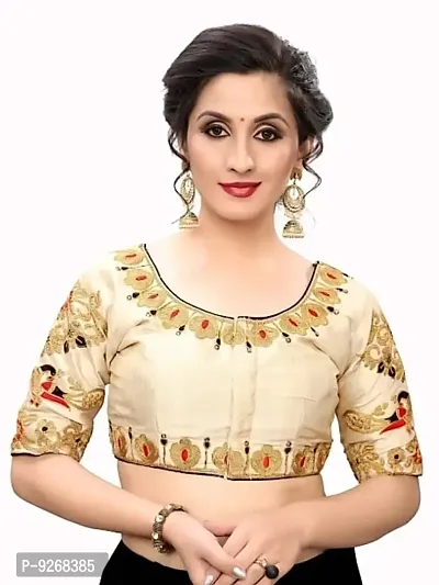 Classic  Art Silk Embroidered Blouses-thumb0