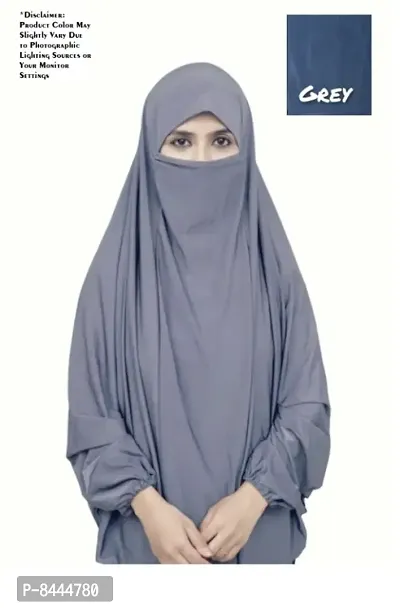 Grey Color Hijab-thumb0