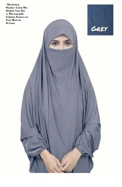 Grey Color Hijab