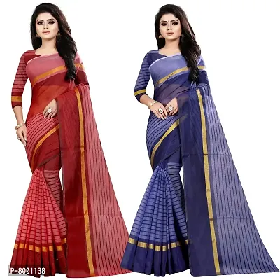 Buy online Pack Of 2 Printed Combo Saree With Blouse from ethnic wear for  Women by Svb Sarees for ₹999 at 23% off | 2024 Limeroad.com